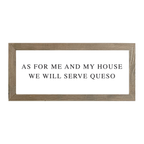 16x7 Thin Oak As For Me And My House Collection