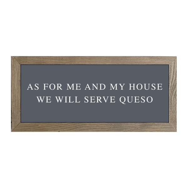 16x7 Thin Oak As For Me And My House Collection