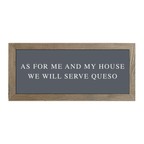 16x7 Thin Oak As For Me And My House Collection