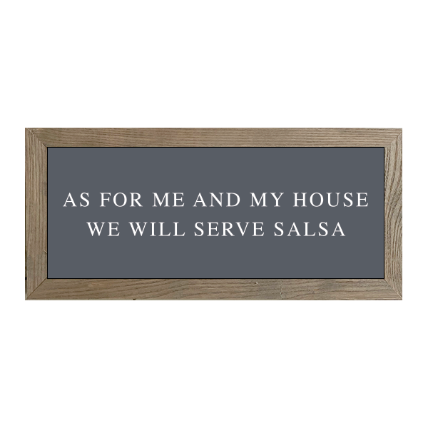 16x7 Thin Oak As For Me And My House Collection