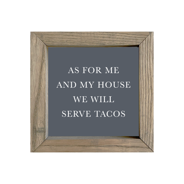 8x8 Thin Oak | Charcoal Canvas