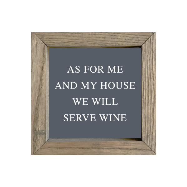 8x8 Thin Oak | Charcoal Canvas