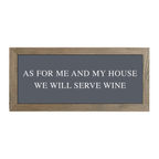 16x7 Thin Oak As For Me And My House Collection