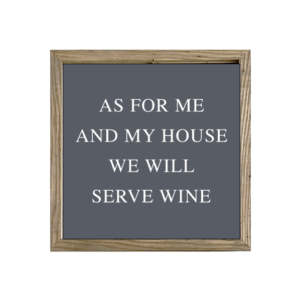 16x16 Thin Oak | Charcoal Canvas