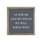 16x16 Thin Oak | Charcoal Canvas