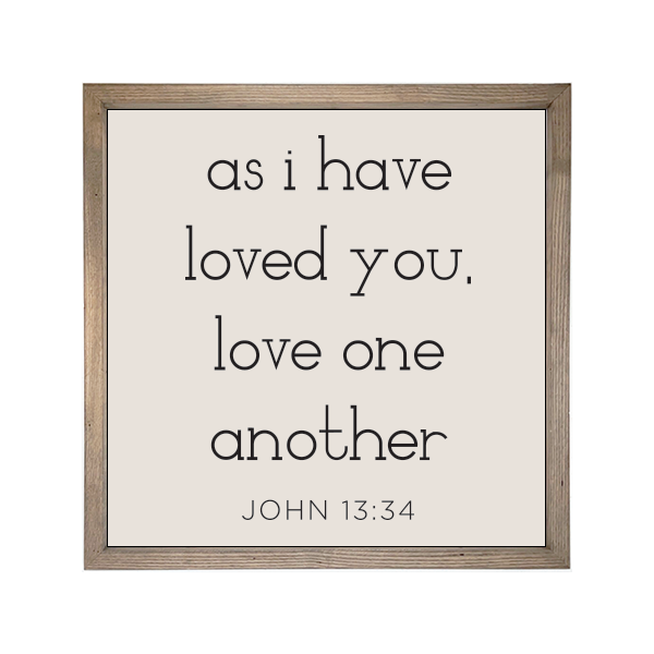 24x24 Thin Oak | Natural Canvas