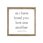 16x16 Thin Oak | White Canvas