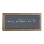 16x7 Thin Oak | Charcoal Canvas