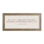 16x7 Thin Oak | Natural Canvas