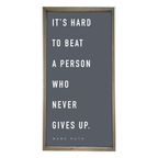 24x48 Thin Oak | Charcoal Canvas