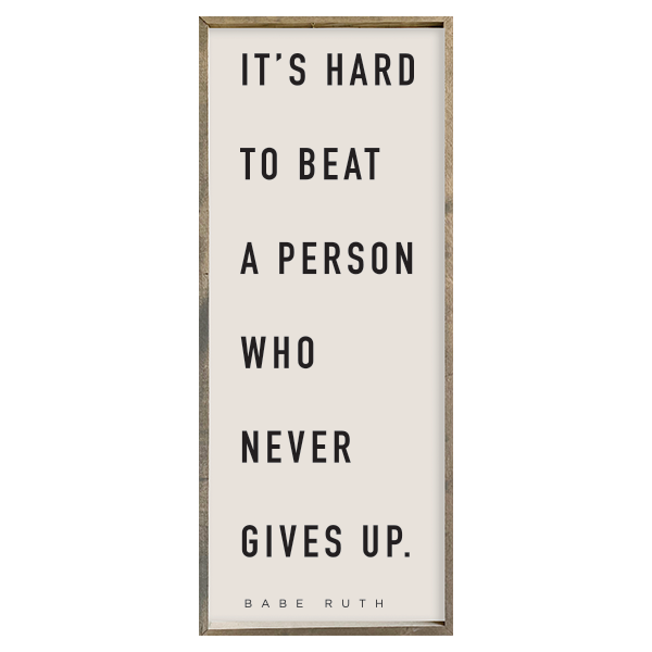 24x60 Thin Oak | Natural Canvas