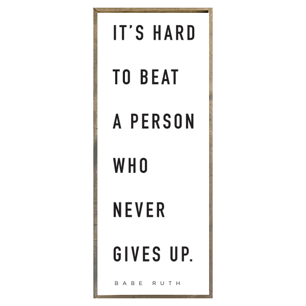 24x60 Thin Oak | Natural Canvas