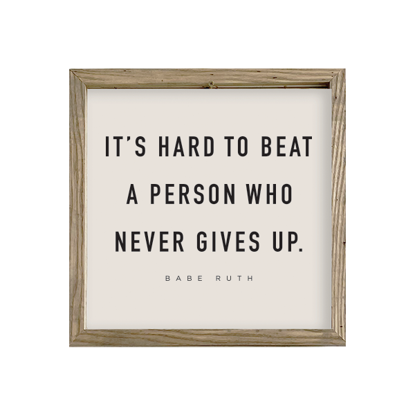 16x16 Thin Oak | Natural Canvas