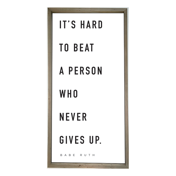 24x48 Thin Oak | White Canvas