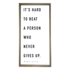 24x48 Thin Oak | White Canvas