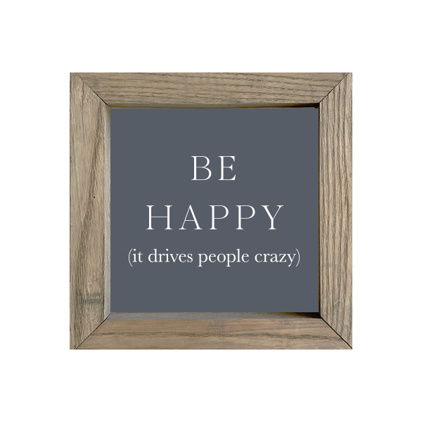 8x8 Thin Oak | Charcoal Canvas