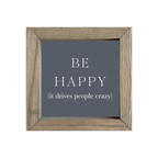 8x8 Thin Oak | Charcoal Canvas