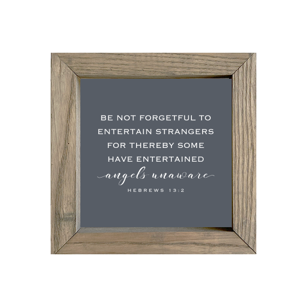 8x8 Thin Oak | Charcoal Canvas