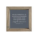 8x8 Thin Oak | Charcoal Canvas