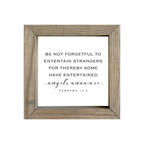 8x8 Thin Oak | White Canvas