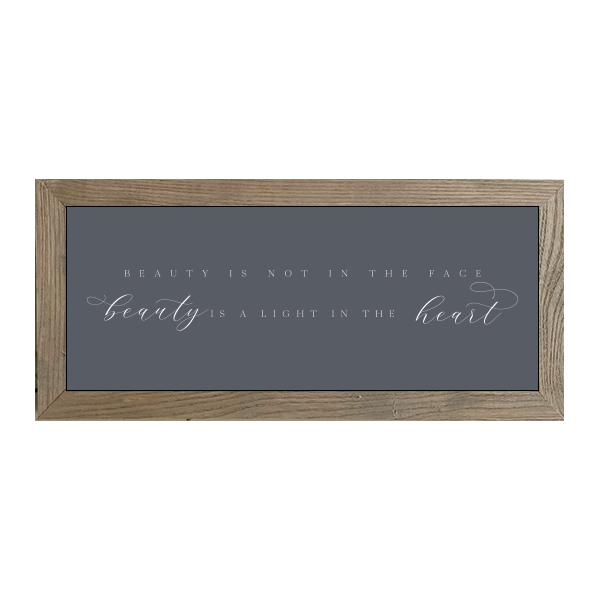 16x7 Thin Oak | Charcoal Canvas