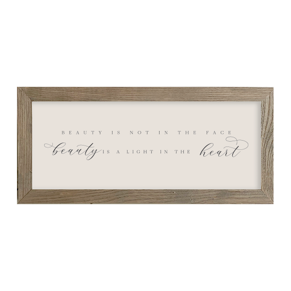 16x7 Thin Oak | Natural Canvas