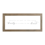 16x7 Thin Oak | White Canvas