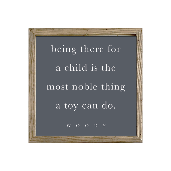 16x16 Thin Oak | Charcoal Canvas