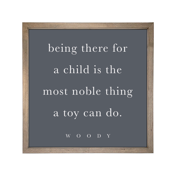 24x24 Thin Oak | Charcoal Canvas