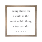 24x24 Thin Oak | White Canvas