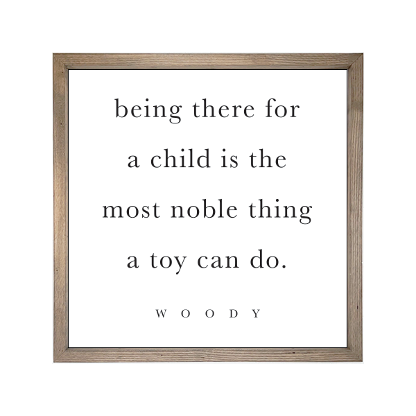 24x24 Thin Oak | White Canvas