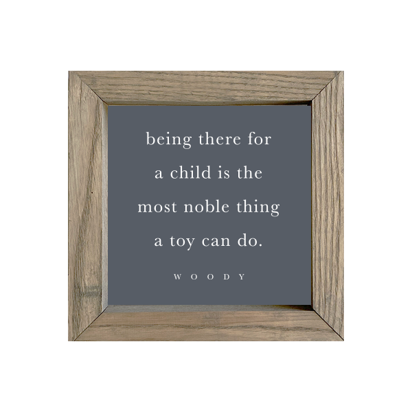 8x8 Thin Oak | Charcoal Canvas