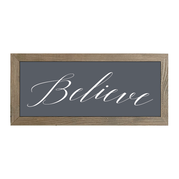 16x7 Thin Oak | Charcoal Canvas