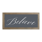 16x7 Thin Oak | Charcoal Canvas