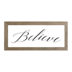 16x7 Thin Oak | White Canvas