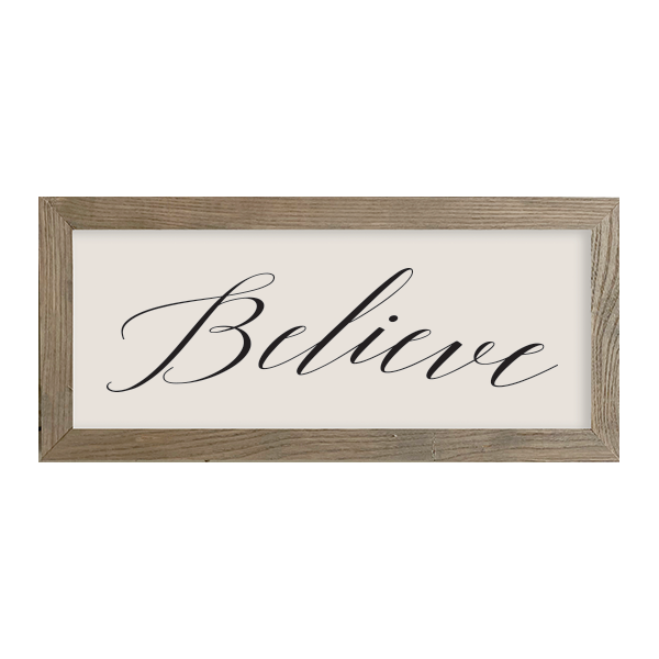 16x7 Thin Oak | Natural Canvas