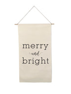 Small Holiday Canvas Scrolls - Words