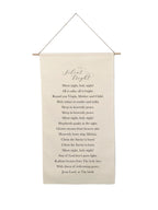 Small Holiday Canvas Scrolls - Words