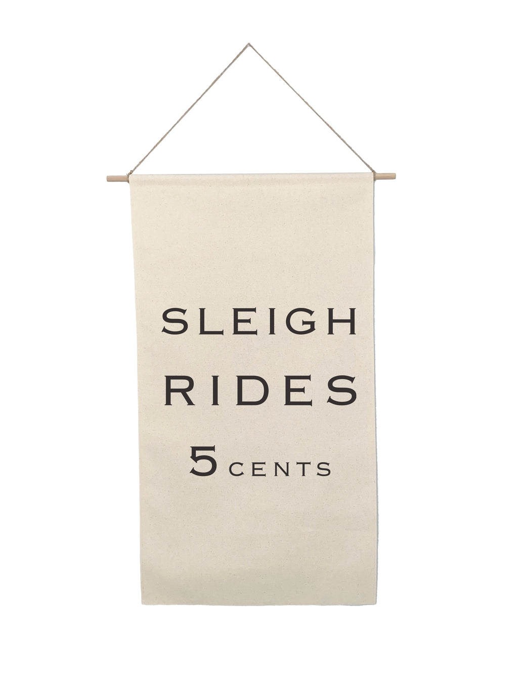 Small Holiday Canvas Scrolls - Words