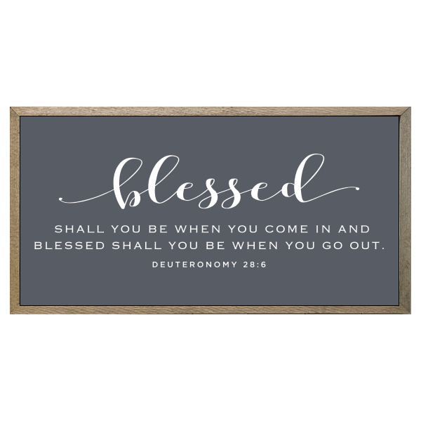 35x18 Thin Oak | Charcoal Canvas