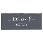 24x60 Thin Oak | Natural Canvas