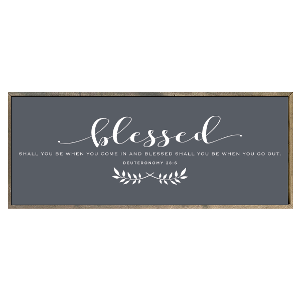 24x60 Thin Oak | Natural Canvas