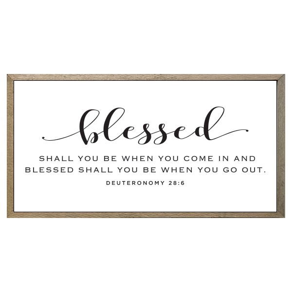 35x18 Thin Oak | White Canvas