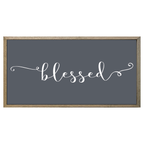 35x18 Thin Oak | Charcoal Canvas