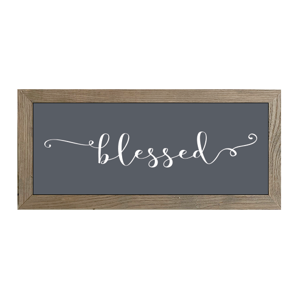 16x7 Thin Oak | Charcoal Canvas