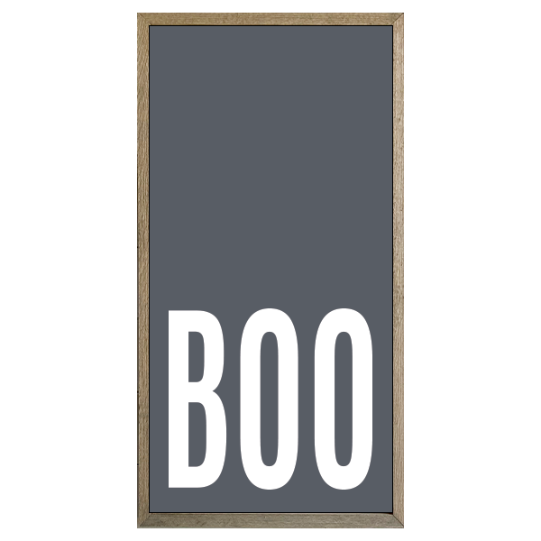 35x18 Thin Oak | Charcoal Canvas