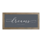 16x7 Thin Oak | Charcoal Canvas