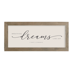 16x7 Thin Oak | Natural Canvas