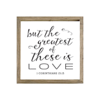 16x16 Thin Oak | White Canvas