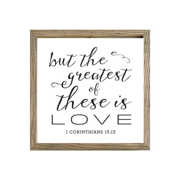 16x16 Thin Oak | White Canvas